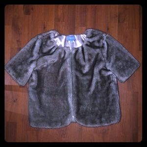 Simply Vera Vera Wang fur jacket